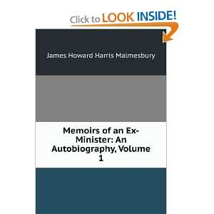    An Autobiography, Volume 1 James Howard Harris Malmesbury Books