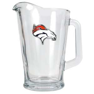  Denver Broncos 60oz. NFL Glass Beer Pitcher Kitchen 