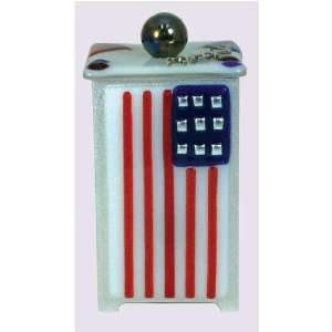  American Flag Tzedakah Box