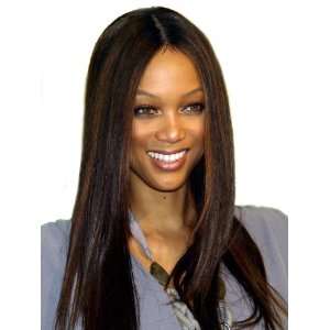  14 Tyra Indian Remy Lace Wig  Color #1b Beauty