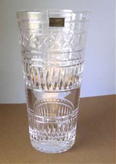 Waterford Michael Aram Jaipur Crystal Vase 10 Tall New  