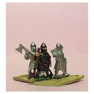     Late Medieval Bonnachte Medium/Heavy Axemen [MER22] Toys & Games