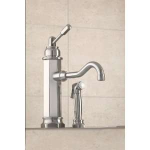  Mico 7815 PN Kitchen Faucet W/ Side Spray: Home 
