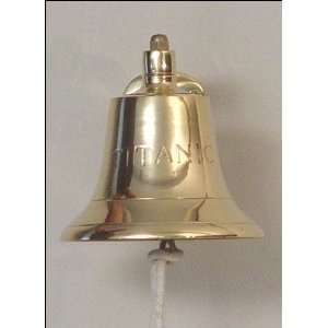  6 Titanic Brass Ship Bell: Home & Kitchen