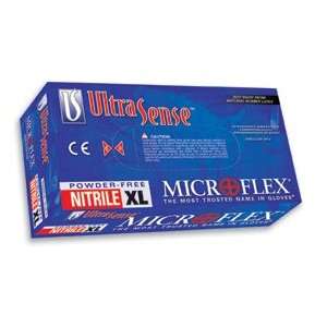 Microflex UltraSense Powder Free Nitrile Exam Gloves, Small  