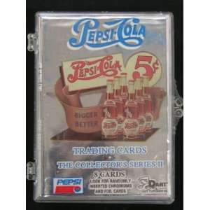 Pepsi Cola The Collector Series 2 Trading Card Set.Includes 100 cards
