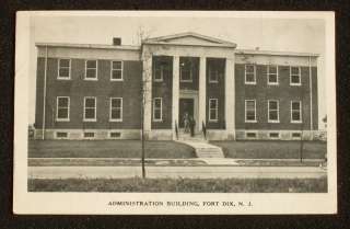 1941 Administration Building Williams Fort Dix NJ PC  