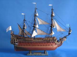 Soleil Royal Limited 32 Tall Model Ship Wooden Ship  