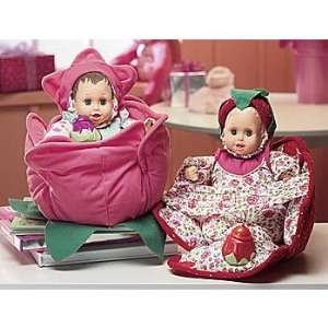   of snuggle & gogarden baby soft bodY dolls rose and strawberry   cute