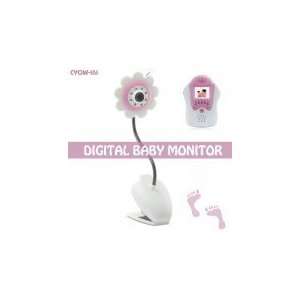    Cute Flower Design Baby Monitor with Night Vision, AV OUT: Baby