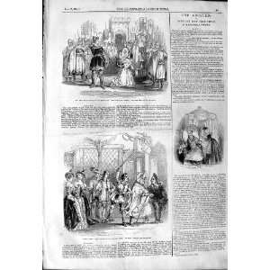  1844 Merry Wives Windsor Haymarket Theatre Maid Judah 