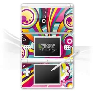  Design Skins for Nintendo DS Lite   Rainbow Bubbles Design 