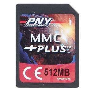  PNY P MMCPLUS512 BX 512MB MMCplus Memory Card Electronics