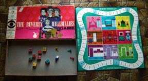 The Beverly Hillbillies Game TV Show Board Game 1963 Standard Toycraft 