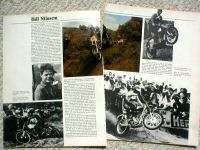 Old BILL NILSSON MOTORCYCLE Racing Article/PicturesESO  