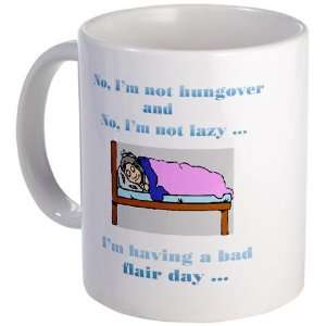  Bad flair day Humor Mug by CafePress: Kitchen & Dining