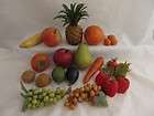 Huge Lot Realistic Artificial Fruit Nuts Banana Strawberry Orange 