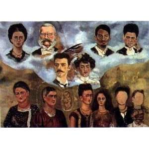  Kahlo Art Reproductions and Oil Paintings My Family Oil 