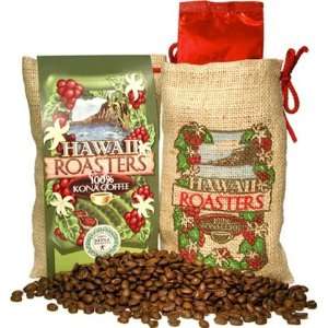  Hawaii Roasters 100% Kona Coffee, Medium Roast, Whole Bean 