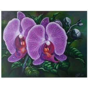  Lucky Orchid~Canvas~Paintings~Bali~Art