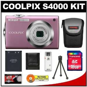  Nikon Coolpix S4000 12 MP Digital Camera with 4x Optical 