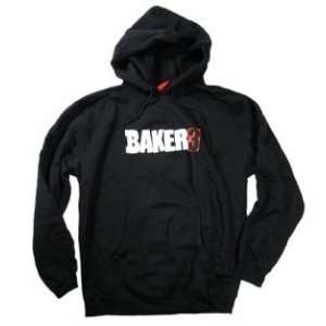  Baker Skateboards Video Logo Hooded Sweatshirt Sports 