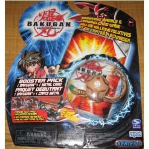    Bakugan Booster Brown/Tan (Subterra) CENTIPLOID: Toys & Games