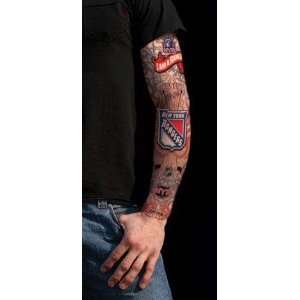   FIHKYNYR Fan s Ink Tattoo Sleeve  New York Rangers