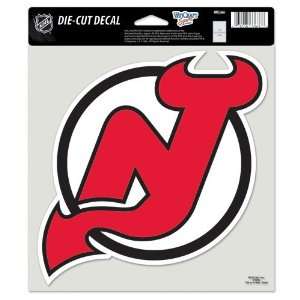 New Jersey Devils 8x8 Die Cut Full Color Decal Made in the USA