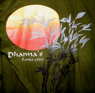 Dharmas Organic Restaurant Santa Cruz Capitola CA T Shirt Sz M Medium 