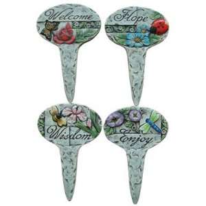   FOREVER GIFTS G100100174 Decorative Plant Stakes Patio, Lawn & Garden