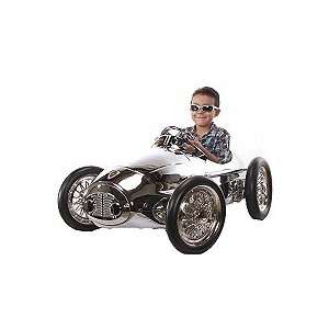  All Chrome Racer Pedal Car   Limited Edition: Toys & Games