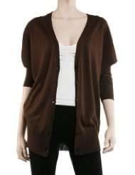 brown cardigan   Clothing & Accessories