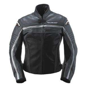   Fieldsheer Track Paddock II Leather Jacket   48/Gunmetal Automotive