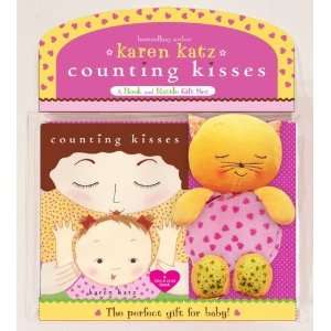   Kisses: A Book and Rattle Gift Set [Board book]: Karen Katz: Books