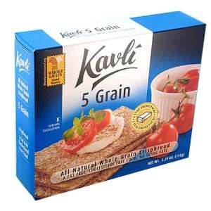 Kavli 5 Grain Crispbread (150g) Grocery & Gourmet Food