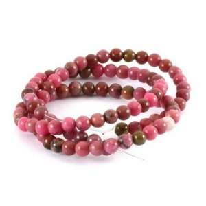 4mm Round Natural Beads, Rhodonite Patio, Lawn & Garden
