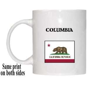    US State Flag   COLUMBIA, California (CA) Mug: Everything Else