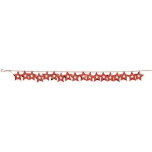  Confetti Garlands   Red Stars