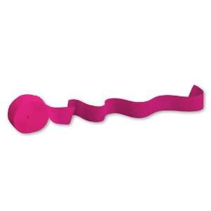  Magenta Party Streamers   60 Feet: Health & Personal Care