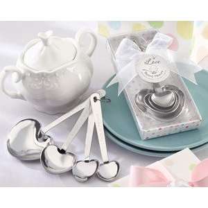   Stainless Steel Measuring Spoons Baby Shower Favor: Home & Kitchen