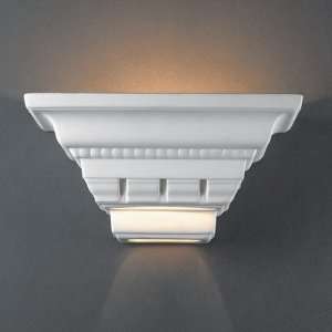  Ambiance Small Crown Molding Wall Sconce Finish Verde 