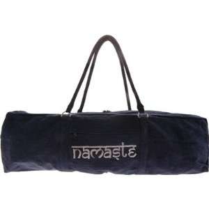 Namaste Yoga Kit Bag in Navy Blue:  Sports & Outdoors