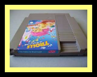 THE RUSS TROLLS IN CRAZYLAND PAL B VERSION NES NOE EXTREMELY RARE 