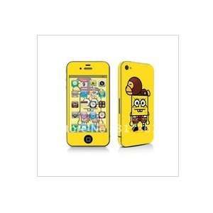  iphone 4 gsm only AT&T   3m (sponge bob/bape) full body 