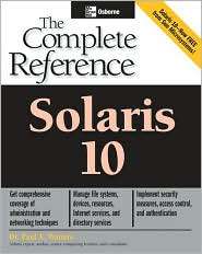 Solaris 10 The Complete Reference, (0072229985), Paul Watters 