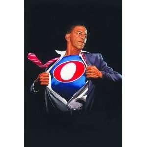   Obama Man / Superobamaman) Barack Obama Poster/Print (Inauguration Day