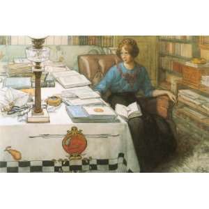  Oil Reproduction   Carl Larsson   32 x 22 inches   Bolla Home