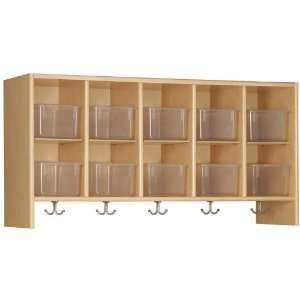    Tot Mate 3069A73 Eco Series Wall Cubby with Trays 