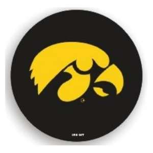  Iowa Hawkeyes Black Tire Cover: Sports & Outdoors